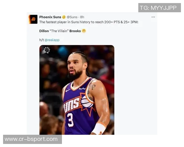 狄龙本赛季表现出色圆满助力太阳赢得七场胜利 狄龙本赛季表现出色圆满助力太阳赢得七场胜利